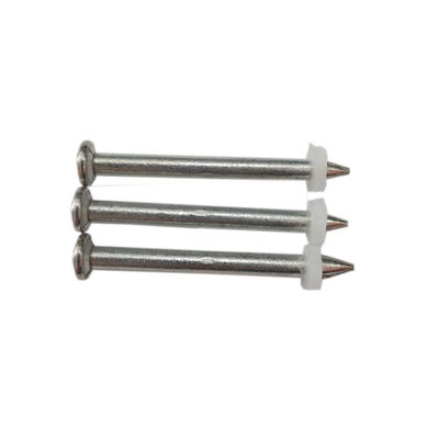 High Hardness Steel Shooting Nails with 3.7mm Shank Diameter and Plastic Washers
