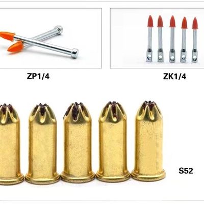 3.7mm Shank Diameter ZK 1/4 Eyelet Drive Pin with High Velocity Fasteners and Eye Hole