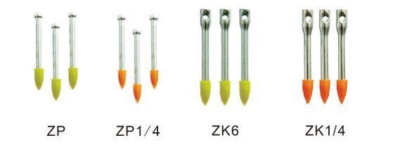3.7mm Shank Diameter ZK 1/4 Eyelet Drive Pin with High Velocity Fasteners and Eye Hole