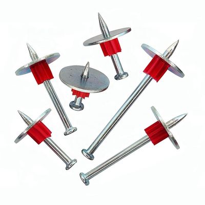 19-75MM Silver Power Actuated Drive Pins with 1&quot; Washer PDW 100 Pack Siver Product