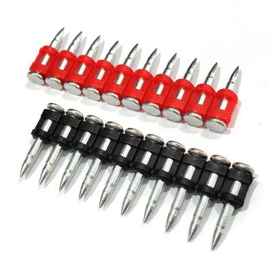 Mechanical Galvanized Step Shank Bullet Point Forged Concrete Nails with 60 Steel Material