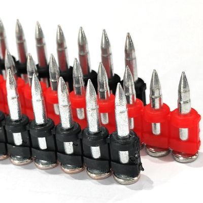 Mechanical Galvanized Step Shank Bullet Point Forged Concrete Nails with 60 Steel Material