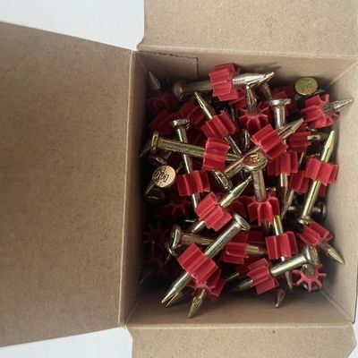 Flat Head Concrete Steel Nails for High Velocity Fire Nail Guns