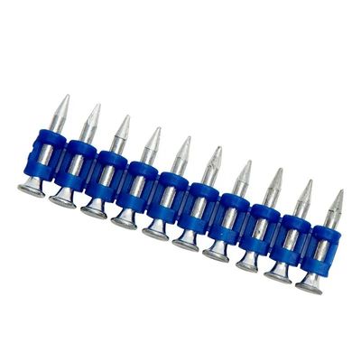 6.3mm Flat Head High Quantity Gas Concrete Steel Nails Fasteners 19mm Cut Point Nails