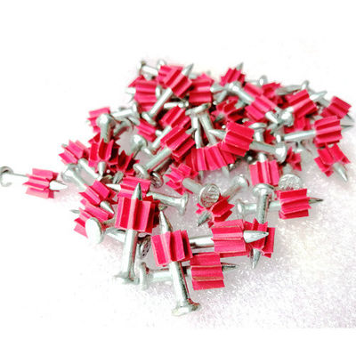 Smooth Shank 7.6mm/.300&quot; Head Diameter Galvanized Plated Pins for Ramset and Concrete