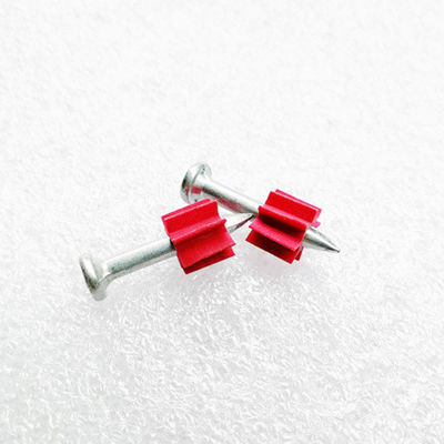 Smooth Shank 7.6mm/.300&quot; Head Diameter Galvanized Plated Pins for Ramset and Concrete