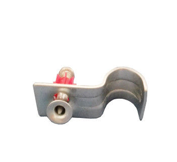 7.6mm Head Diameter Pin Clip Nail One Hole Conduit Strap for Secure Attachment to Concrete