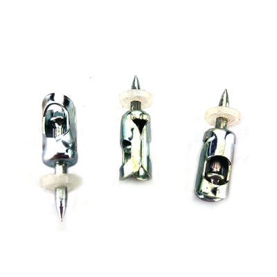 Smooth Shank Knurled TB Drive Pin with Eyelet and Plastic Washer Durable Material