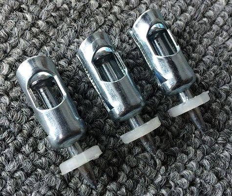 Smooth Shank Knurled TB Drive Pin with Eyelet and Plastic Washer Durable Material