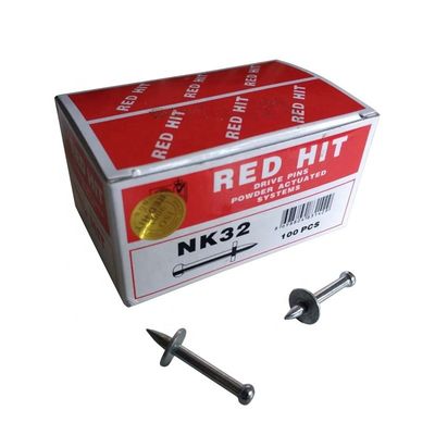 Secure Your Ceiling with 32MM RED HIT Concrete Nail Ceiling Clips and 12mm Washer Dia
