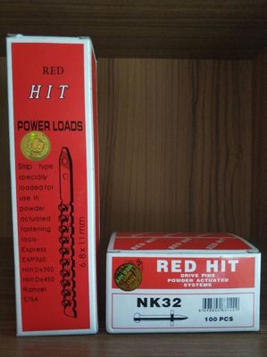 Secure Your Ceiling with 32MM RED HIT Concrete Nail Ceiling Clips and 12mm Washer Dia