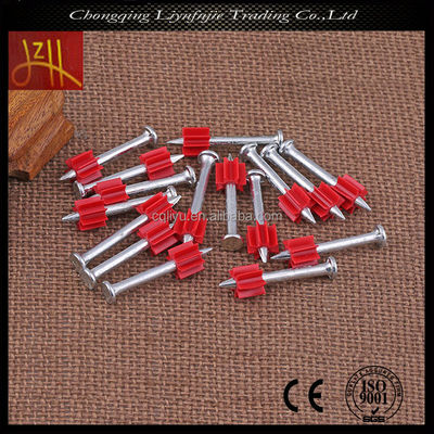 Electro Galvanized 60 Steel Shooting Nails for Strengthened and Hardened Concrete
