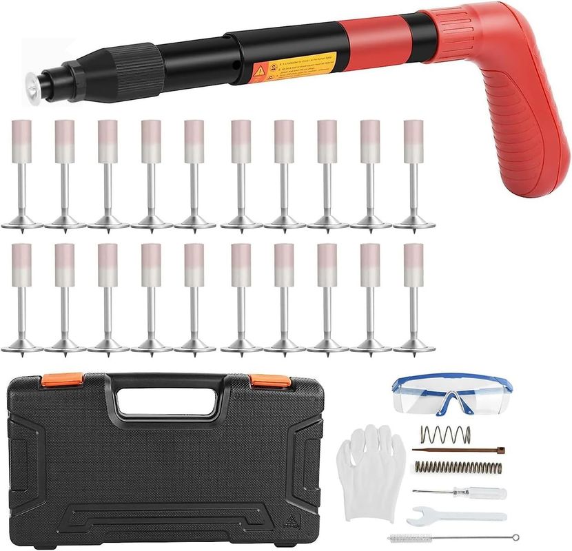 Strong Wall Concrete Nail Gun with Improved Small Head Design and Manual Power Source