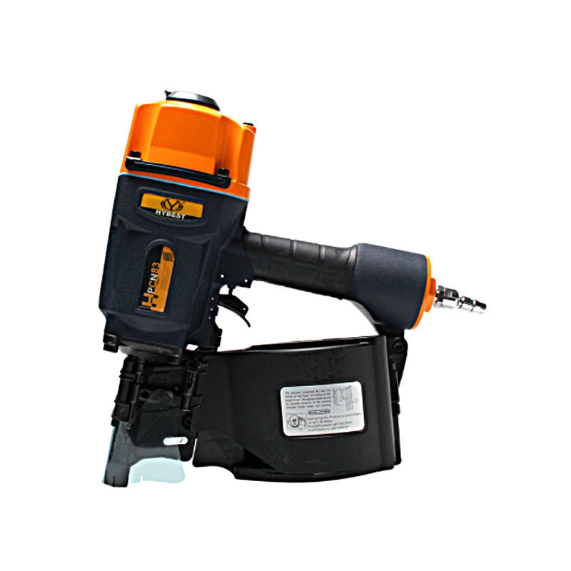 Durable HYBEST Pneumatic Power HPCN83 Coil Nail Gun for Decoration and Construction