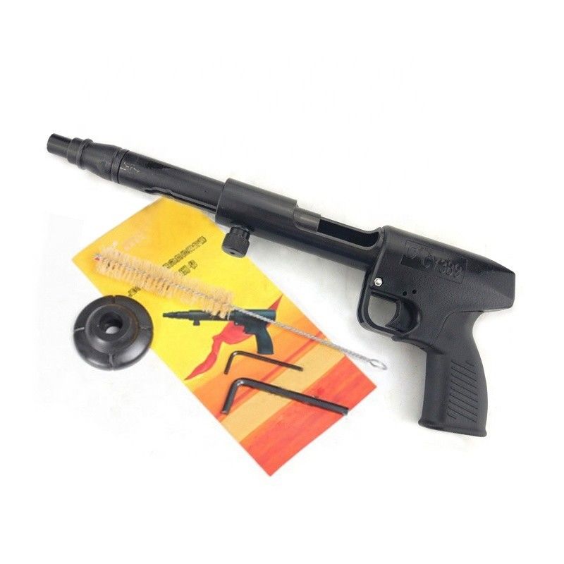3 1/2in Max Nail Length Black Cordless Shooting Nail Gun Perfect for Construction