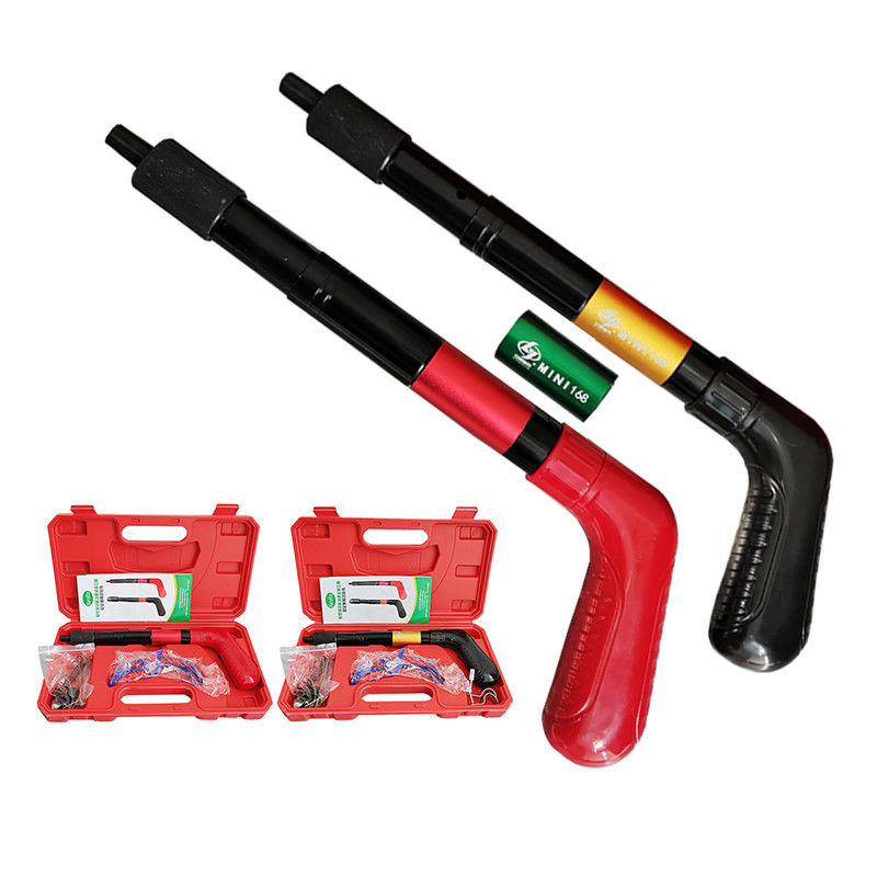 Red Mini Ceiling Nailer Portable Hand Nailer for DIY Grade Fasten Tool Small Spaces