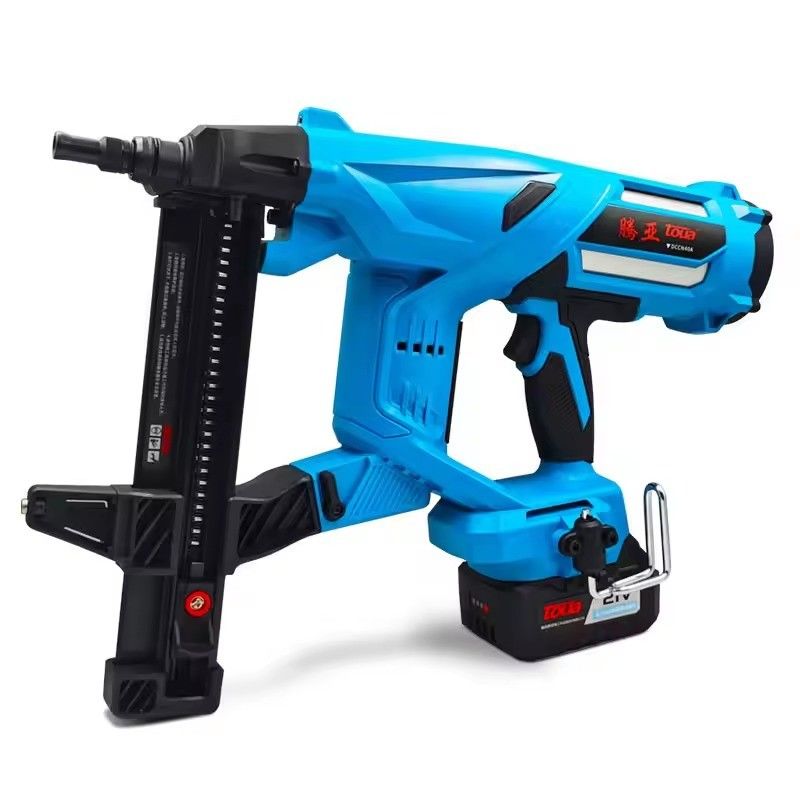 Cordless Toua Dccn40A Lithium Electric Drive Steel Battery Nail Gun for Construction