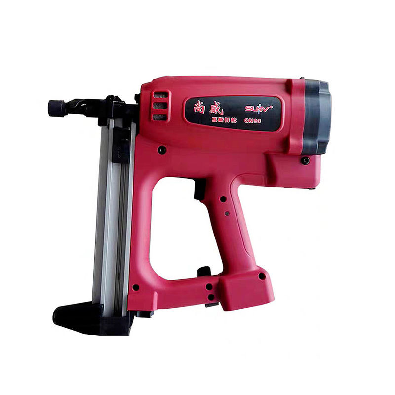 Versatile Cordless Gas Actuated Tool for Concrete Construction Li-ion Battery Powered
