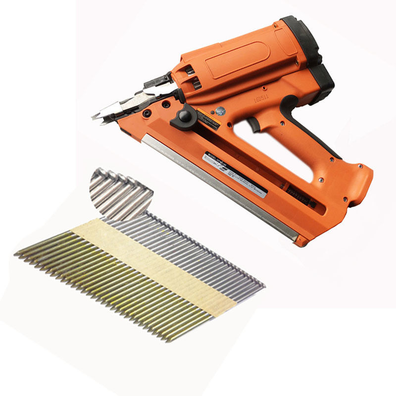 Powerful and Compact Cordless Gas Powered Framing Nail Gun for Max Nail Length 3 1/2in