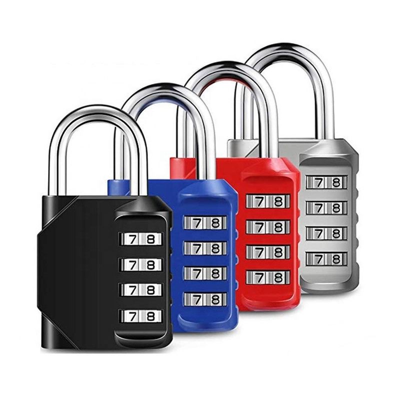 80*43*20mm Zinc Alloy Multi-Role Resettable Combination Lock with Customized Support