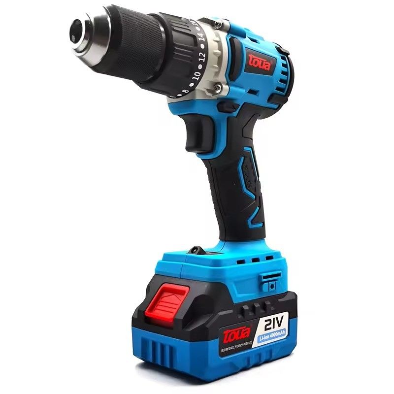 Experience Unmatched Performance with Our 21v Cordless Drill and 4.0Ah Li-Ion Battery