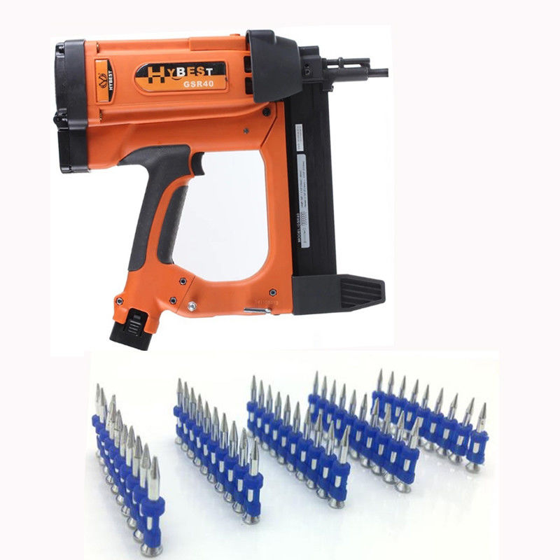 Li-lon 7.2V 2Ah Battery Gas-Actuated Concrete Nail Gun for Industrial Applications