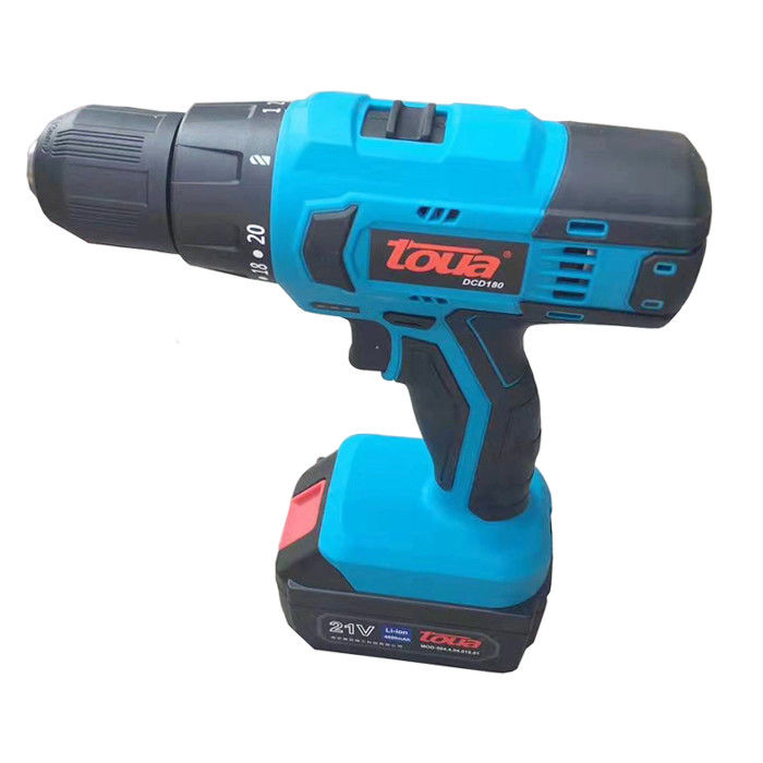 Toua Cordless DCD 180 4000mAh 21V Hand Impact Drill Industrial Grade Power Hand Drill