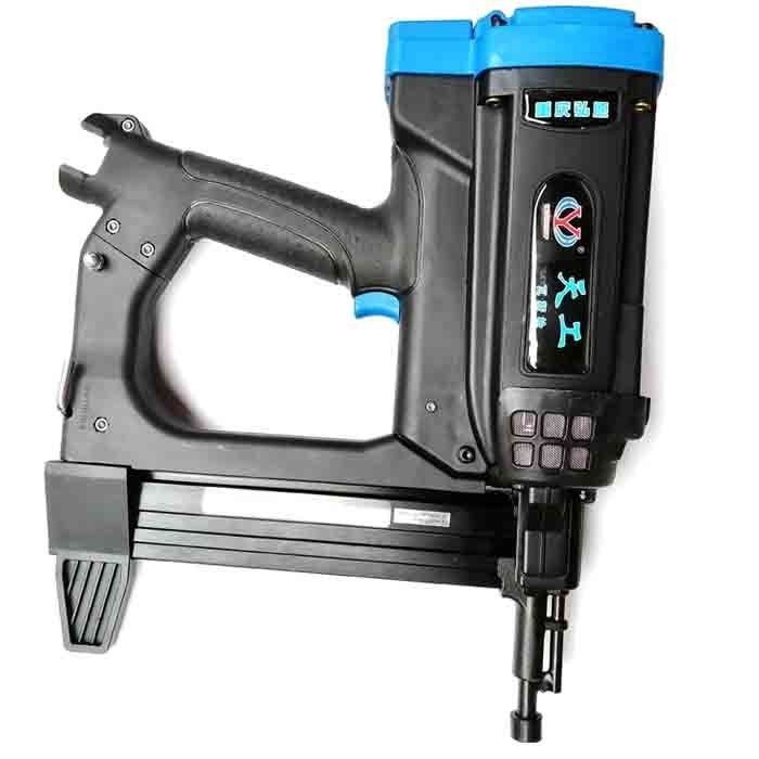 Li-lon 7.2V 2 Ah Battery Operated Power Gas Nail Gun with 30 Nail Magazine Capacity