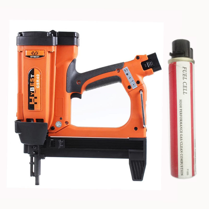 4000nails per charge Battery Life Gas Tool Concrete Steel Nail Gun with 455*388*110mm Size