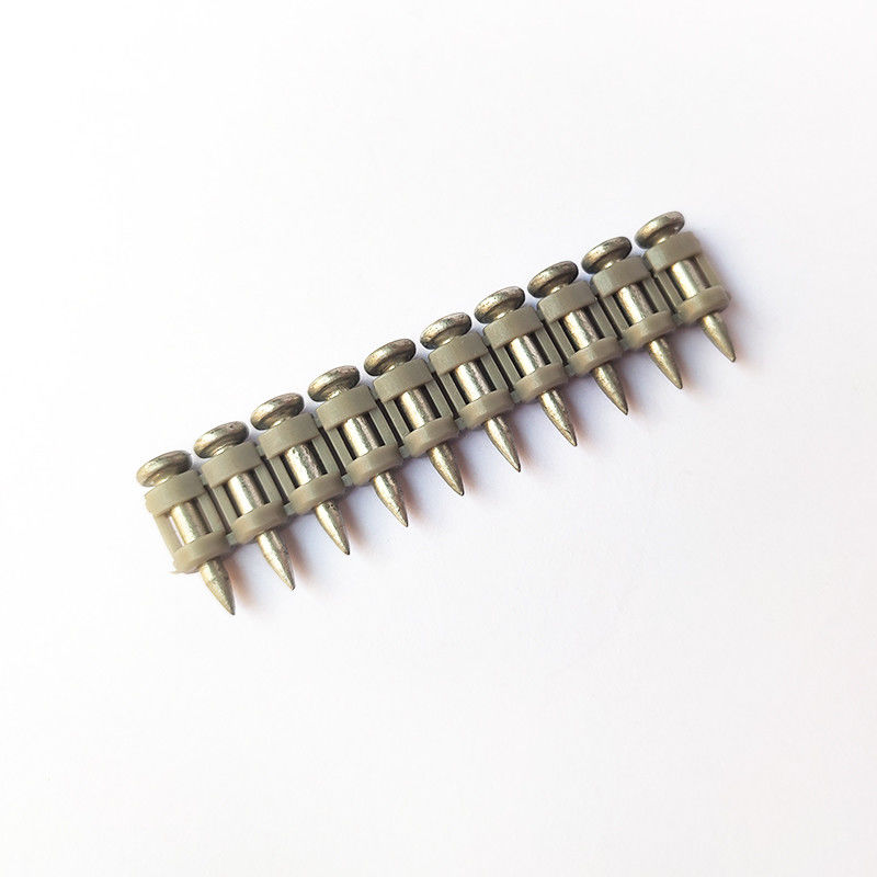 Collated Gas Drive Pins Strip for Not Easily Bendable and Breakable Concrete Nails