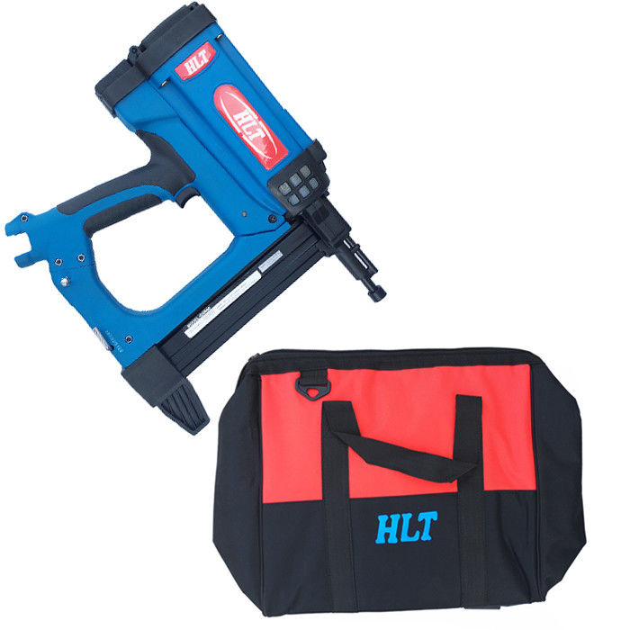 Gas Nailer Gun for Concrete Pinner 19-38mm Strip Nail Length Cordless and Powerful