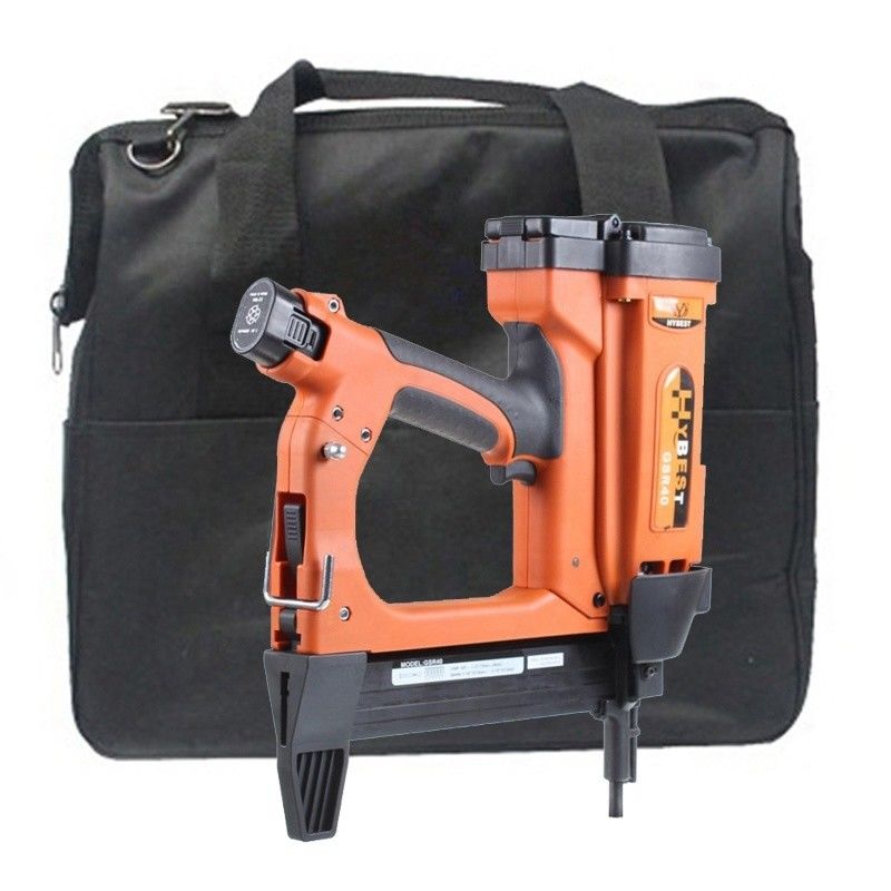 Compact and Powerful GSR40 Gas Actuated Concrete Nail Gun w/Case Li-lon 7.2V 2000mAh
