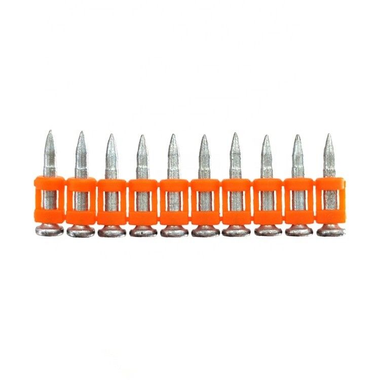 Mechanical Galvanized Collated Concrete Nails Point Bullet Point for S.P. 27 40 65 800