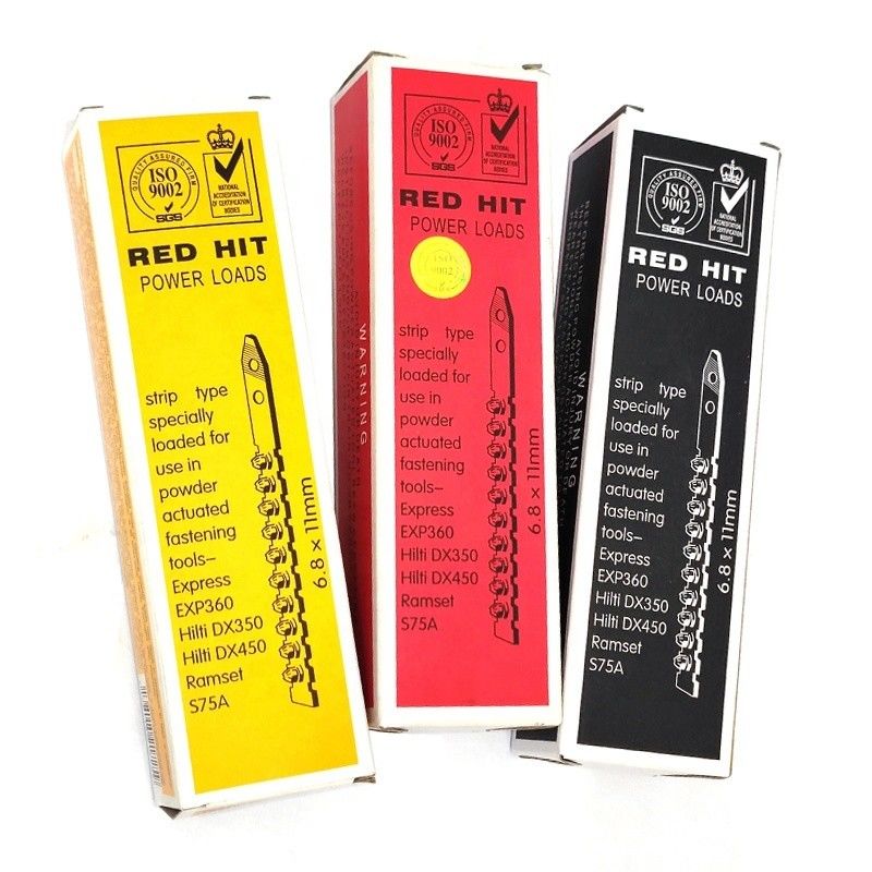 Top- .27 CAL Industrial Cartridges 6.8x11 Power Loads Strip for Heavy-Duty Applications