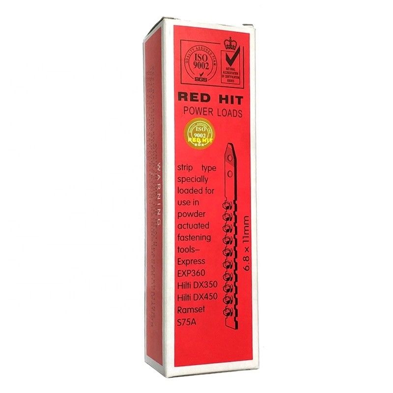 S1 JL RED HIT Power Loads .27 CAL 6.8*11 Cartridges with and Carbon Steel