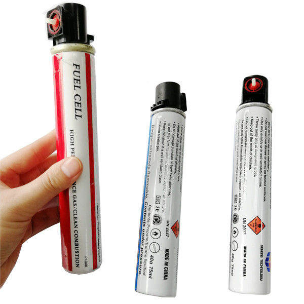 High Capacity Fuel Cell Tank for Paslod Gas Nailer Butane Propane Fuel 40g/80ml
