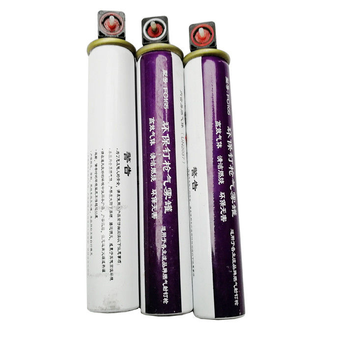 FC165 Propane Butane Gas Cylinder for GSN50 Gas Nailer 1000-1200 Shots Lasting Capacity