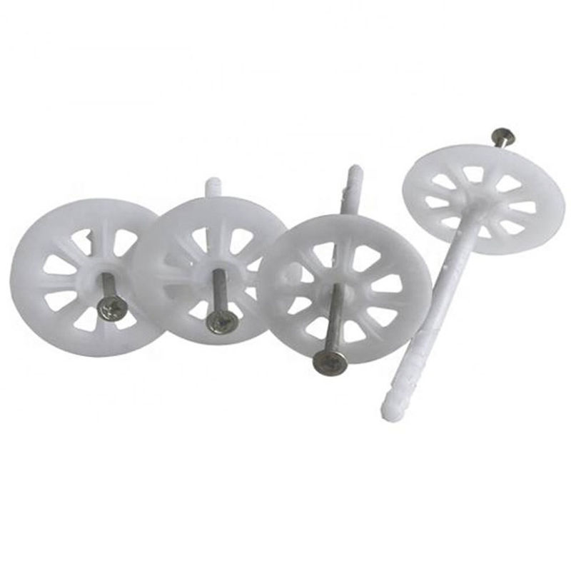 3.7mm Shank Diameter Flat Head Steel Insulation Nails for Insulation Wall Installation