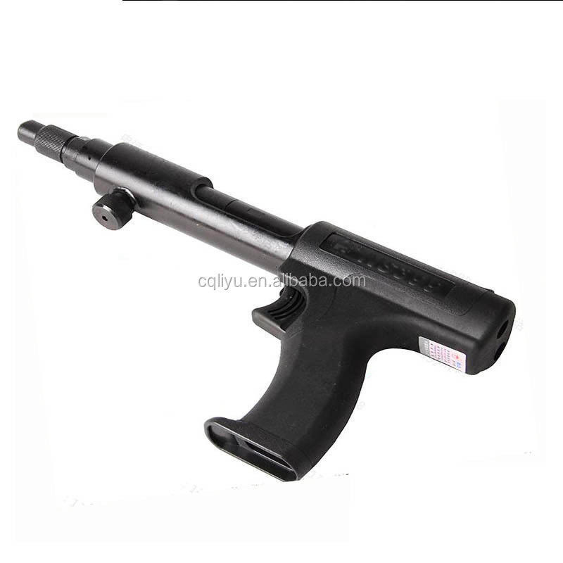 Single Shot 399 Black Concrete Nail Gun for 1in-2 1/2IN Nails Professional Grade