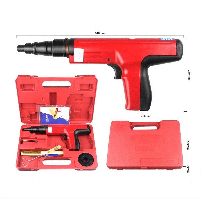 NS301 Powder Actuated Stud Fastener Nail Gun With Case for Fast and Easy Installation