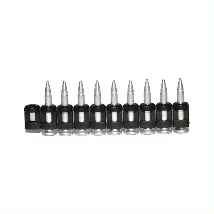 Gas Actuated Nail Gun Plastic Collated 3.0*22mm Concrete Nails with Customized Color