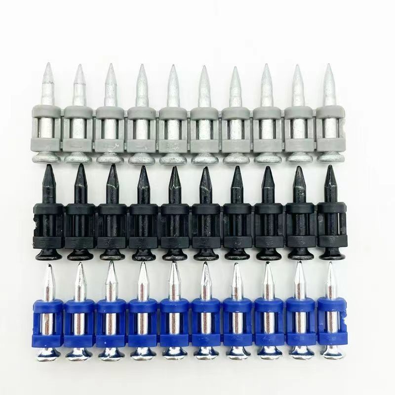 ISO Standard 3.0mm Shank Diameter Reinforced Steel Gas Pins Bullet Nail for Concrete