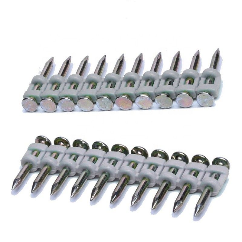 Customized Color Smooth Shank Gas Concrete Pin Collated Nails for Sturdy Construction