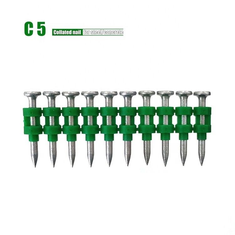 ISO Standard Collated Plastic Strip Nail Drive Pin for Smooth Shank Gas Concrete Nailer