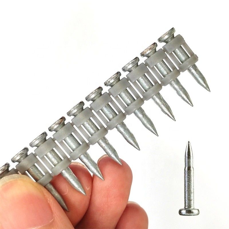 Customized Color Plastic Strip Gas Drive Pins for 3.0mm Shank Diameter Gas Nail Gun