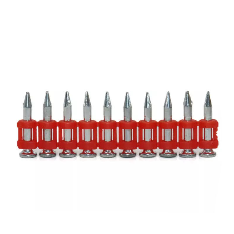 GB Standard Drive Pins for Concrete Structures 6.3mm Head Diameter Plastic Strip Nails