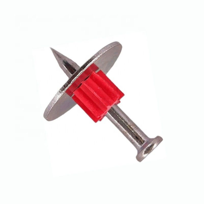 19-75MM Silver Power Actuated Drive Pins with 1&quot; Washer PDW 100 Pack Siver Product