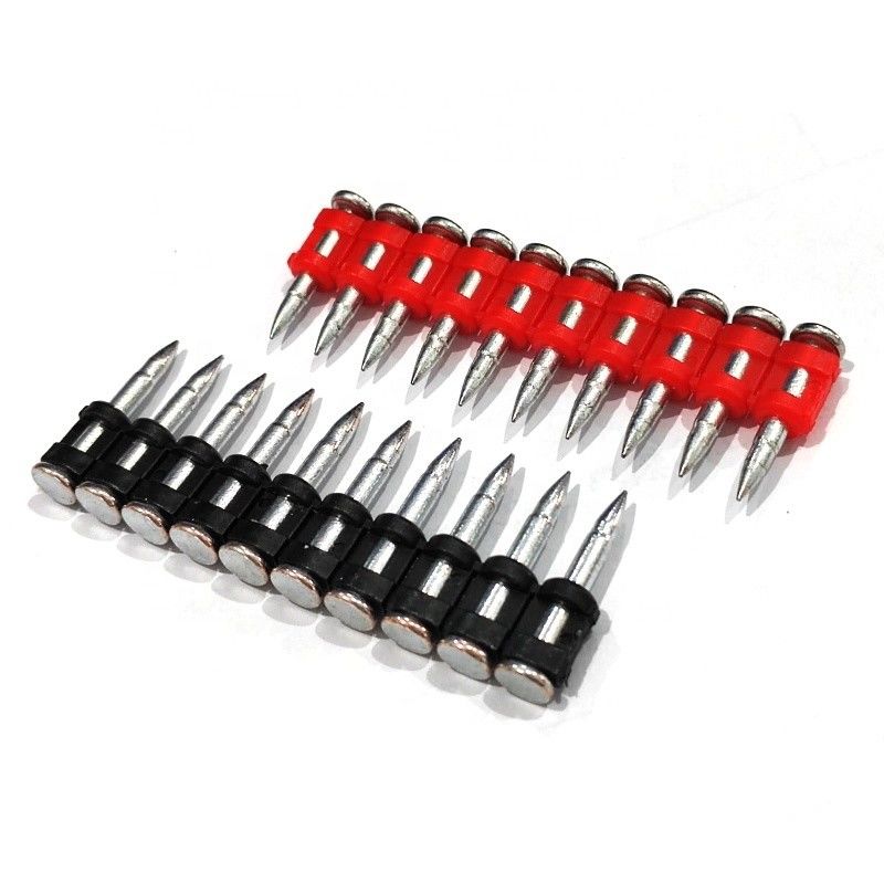 Mechanical Galvanized Step Shank Bullet Point Forged Concrete Nails with 60 Steel Material