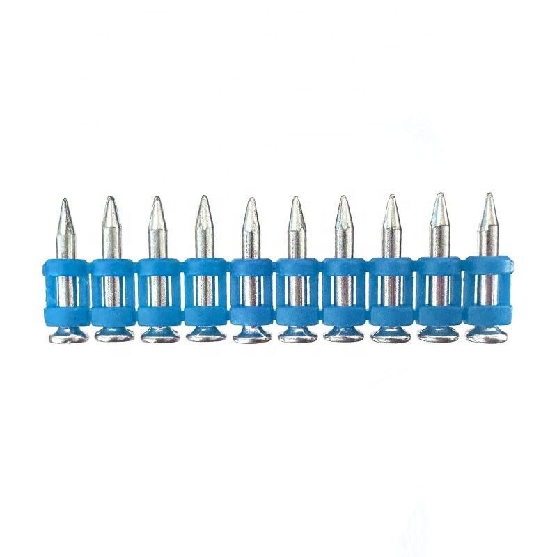 15-40mm Concrete Nails for Most Gas Nailers Steel Material and Electro Galvanized